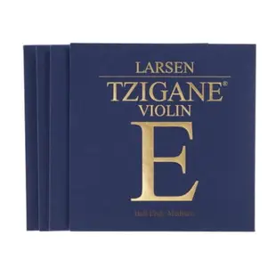 【筌曜樂器】丹麥 LARSEN Tzigane 深藍 小提琴 套弦組 小提琴弦 整組一套4條弦 (保證正品公司貨)