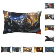 Transformers Mirage Movie Velvet Pillowcase Bed Soft Pillow Cover Case Zipper