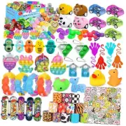 118 Pcs Party Favors for Kids 4-8-12, Pop Fidget Toys, Treasure Box Toys for