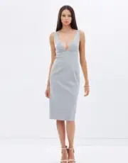 TALULAH WALK ON BY MIDI DRESS SZL BNWT RRP $220 FREE POST (H46)