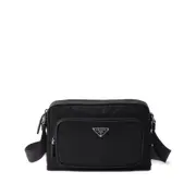 [Prada] Prada Re-Nylon Messenger Bag ONE SIZE BLACK