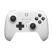 White 8Bitdo Ultimate Bluetooth Wireless Controller for Windows PC/Nintendo Swi