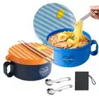 Microwave Ramen Bowl Microwavable Cooker for Dorm Room Essentials Ramen Maker...