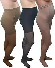 GABRIALLA Maternity Graduated Compression Pantyhose 3 Pack (20-22 mmHg) H-260: Medium Mixed