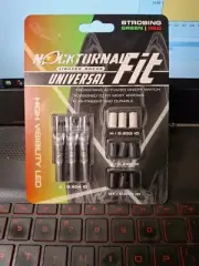 Rage Nockturnal Fit Universal Lighted Nocks, 3 pack, Strobing Red Green