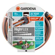 GARDENA 13mm x 15m HighFLEX Fitted Garden Hose