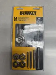 Dewalt (DWA1452) - 14Pc Fractional Tap And Hex Die Set-SAE