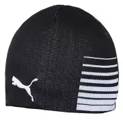 PUMA Beanie LIGA Reversible Hat Skull Black Head-wear Warm Casual Cap 02235703