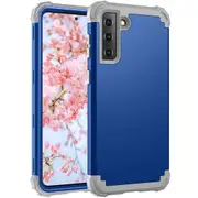 MCC Impact Samsung Galaxy S21+ Plus 5G Shockproof 3in1 Rugged Case Cover G996 [Dark Blue]