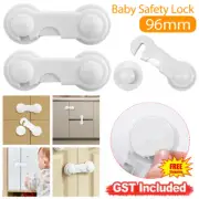 1-10x Child Kids Baby Safety Drawer Door Lock Cupboard Cabinet Toilet Adhesive