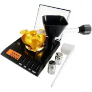 Reloading Scale with Trickler, 750 Grains x 0.02 gn, Metal Pan and Handy Scoo...