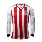 Official Puma Chivas Guadalajara Larga Manga Home Jersey 2017/18