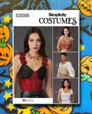 Simplicity 3095 Corset Sewing Pattern sizes 18-26 s3095 UNCUT