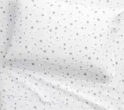 NIP Pottery Barn Teen Clustered Stars Organic FULL Flannel Sheet Set