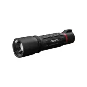 Coast Flashlight 2100 Lumen Rechargeable LED w/ Slide Focus+Beam Lock Black