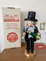 Vtg Steinbach Nutcracker Ltd Ed TARON MILLENIUM MAN S1700 Orig Box Germany MINT