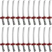 Fahacop 20 Pack 30 Inch Inflatable Katana Blow Up Samurai Sword Inflatable Weapons for Party Favors Cosplay Samurai Theme Party