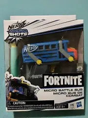 NERF / Micro Shots / Fortnite / Micro Battle Bus / Blue / Epic Games / Hasbro