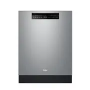 Haier HDW15U3S1 15-Place Setting Built Under Dishwasher (Stainless Steel)