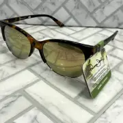 NWT Panama Jack Sunglasses PJ 23 115 TRT Fashion Tort Mirrored Lens 100% UVA-UVB