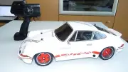 Tamiya 1:10 RC XB Porsche 911 Carrera RSR TT01E Car With 2.4Ghz Remote (White)