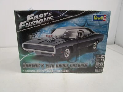 REVELL 1/25 DOMINIC'S FAST & FURIOUS 1970 DODGE CHARGER NEW *READ*