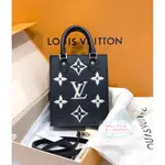 精品二手 LV 路易威登 PETIT SAC PLAT 黑色 粒面壓花牛皮 風琴包 手提包 M57937