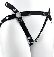 Chastity Belts Bondage Training Supplies Adult SM Adjustable Men's Chastity Belt Anti-Fall Auxiliary Chastity Cage Condom Chastity Lock Chastity Device Penis Ring for Couples