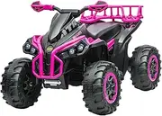 12V Kids Electric ATV Ride On Car Quad Bike Vehicle Toy 4 Wheeler Motorised Rechargeable Battery MP3 USB LED Children