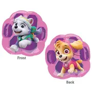 Paw Patrol Girls Party Supplies Pink Paw Shaped Balloon