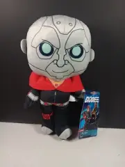 G.I. Joe Destro Grey Plush Figure Stuffed Animal Doll Toy 9" Official Hasbro