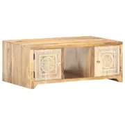 Coffee Table 90x50x35 Cm Mango Wood
