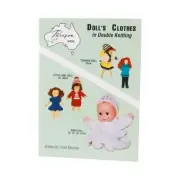 Dolls Clothes Double Knitting Book Manual Instructions How To Moodie