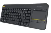 LOGITECH K400 Plus Wireless Keyboard with Touchpad & Entertainment Media Keys Tiny USB Unifying receiver for HTPC connected TVs KBLT-K830BT