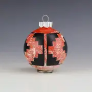 NATIVE AMERICAN KEWA SANTO DOMINGO ORNAMENT BY RYLAND BAILON