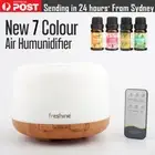 New Ultrasonic Essential Oil Diffuser 7 Colour Aroma Air Humidifier Aromatherapy