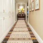 Extra Long Hallway Runner Rug Runners for Corridor Kitchen Entryway Non-Slip Mats Long Carpet Runner Rug,0.6m x 5m