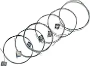 28-45 Classical Guitar Strings Sets Black Nylon Black Colored Wound