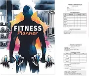 Workout Planner | Fitness Training Log - Weekly Monthly Workout Planning Notebook, Exercise Tracking Log Book for Adults