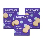 Partake Gluten Free Vanilla Wafers Allergy Friendly Crunchy Snacks 8 oz