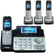 VTech DS6151 Dect 6.0 2 Line Cordless Phone With Answering And DS6101 Handsets