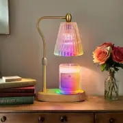 Candle Warmer Lamp with 7 LED Colors Changing,Candle Warmer with Timer Dimmer...