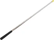 Folpus Fishing Net Pole Landing Net Rod Adjustable Length 9.8" - 26.77" Outdoor 5 Section 8mm Interface Non Slip Handle Part Replace