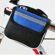 Mountain Bike MTB Bicycle Cycling Frame Front Tube Saddle Bag Pouch Blue