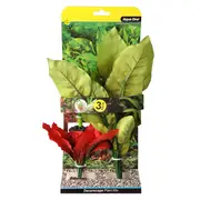 Aqua One Plant Aquarium Silk Plant Multi 3PK