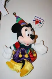 Disney Bean Bag Plush TOKYO DISNEYLAND MINNIE MOUSE PRINCESS MINNIE RARE