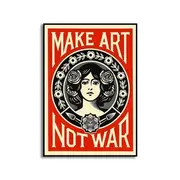 [Namly Design] Poster - Make Art Not War