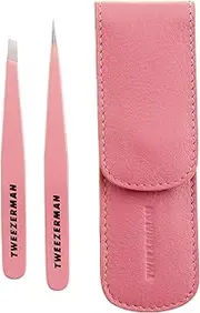 Tweezerman Amazon Exclusive Rose Tea Petite Tweeze Set, 3 Count (Pack of 1) (4048-TRRA)