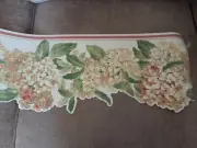2 Rolls York Pre Pasted Flowers & Leaves Wallpaper Border 5 Yds X 10"