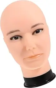 PAMINGONO Professional Mannequin Head for Wigs Hats Stylish Display Stand for Hair Accessories